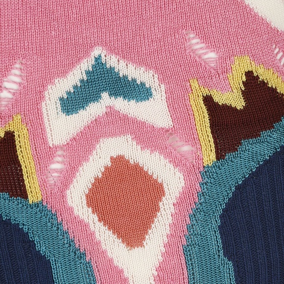 NWT FABULOUS ETRO
Boho Butterfly Intarsia Knit Tie Vest ~ 40 - Picture 7 of 8